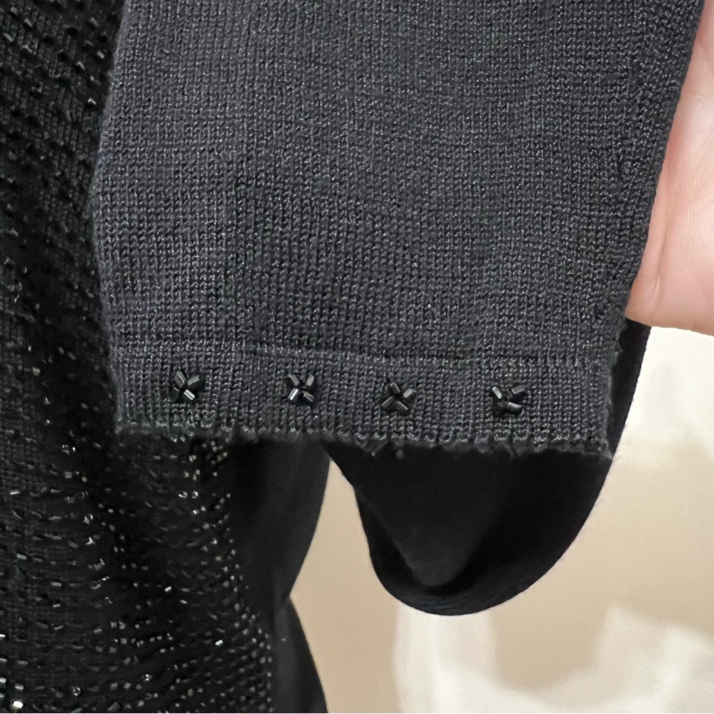 Vintage Belford for Saks Fifth Avenue Beaded Sweater Evening - Picture 5 of 9